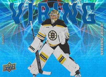 #VB-6 Jeremy Swayman - Boston Bruins - 2025-26 Upper Deck - Vibing Hockey