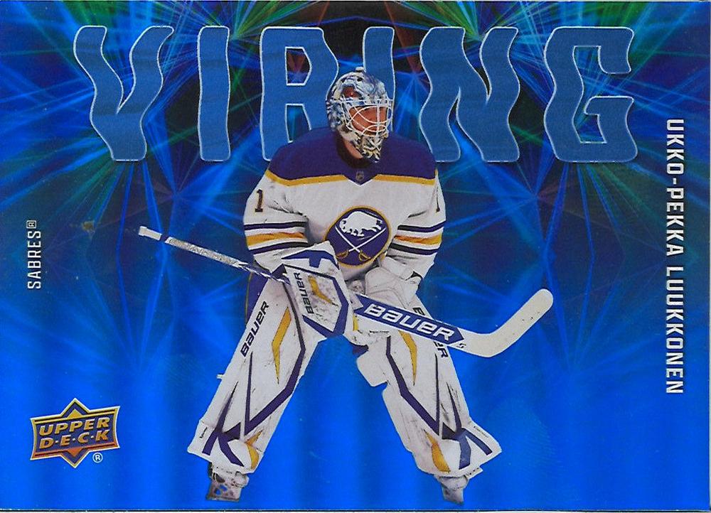 #VB-13 Ukko-Pekka Luukkonen - Buffalo Sabres - 2025-26 Upper Deck - Vibing Hockey