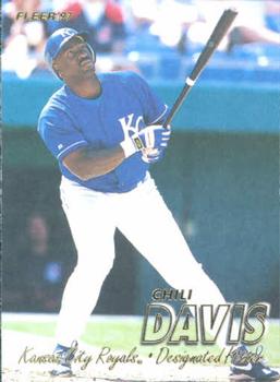 #602 Chili Davis - Kansas City Royals - 1997 Fleer Baseball