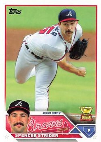 #602 Spencer Strider - Atlanta Braves - 2023 Topps Baseball