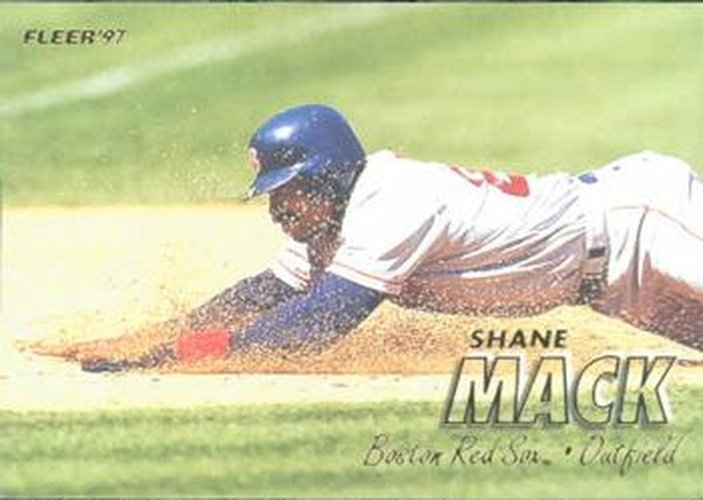#603 Shane Mack - Boston Red Sox - 1997 Fleer Baseball