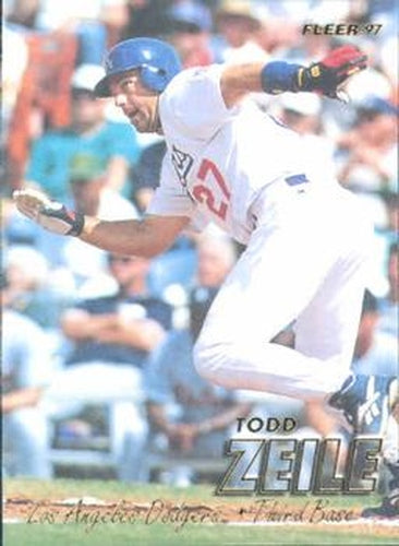 #605 Todd Zeile - Los Angeles Dodgers - 1997 Fleer Baseball