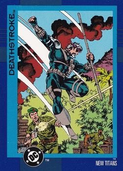 #60 Deathstroke - 1993 SkyBox DC Cosmic Teams