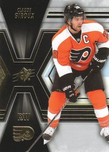 #60 Claude Giroux - Philadelphia Flyers - 2014-15 SPx Hockey