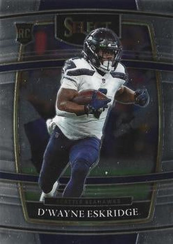 #60 D'Wayne Eskridge - Seattle Seahawks - 2021 Panini Select Football