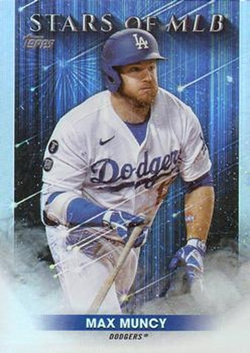 #SMLB-60 Max Muncy - Los Angeles Dodgers - 2022 Topps - Stars of MLB Baseball