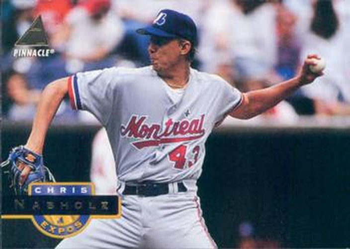 #60 Chris Nabholz - Montreal Expos - 1994 Pinnacle Baseball