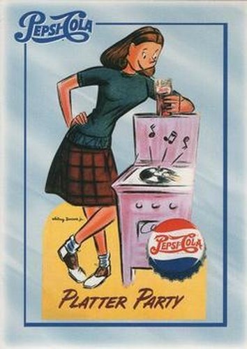 #60 Platter Party - 1994 Dart Pepsi-Cola Collector's Series 1