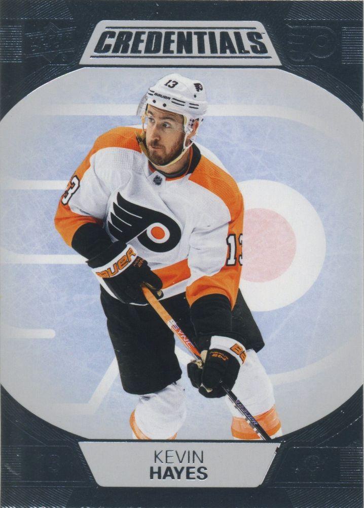 #60 Kevin Hayes - Philadelphia Flyers - 2022-23 Upper Deck Credentials Hockey