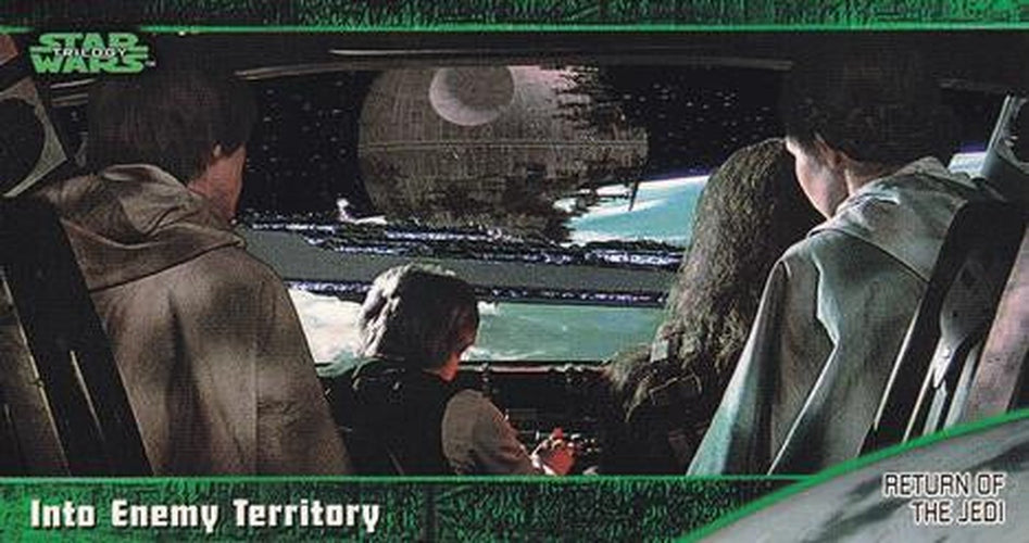 #60 Into Enemy Territory - 1997 Topps Widevision Star Wars Trilogy