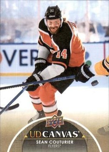 #C60 Sean Couturier - Philadelphia Flyers - 2021-22 Upper Deck - UD Canvas Hockey