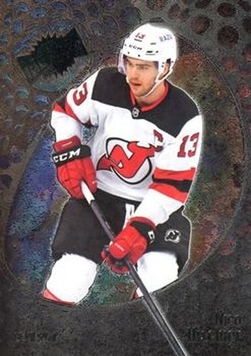 #60 Nico Hischier - New Jersey Devils - 2022-23 SkyBox Metal Universe Hockey