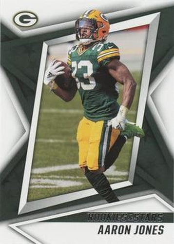 #60 Aaron Jones - Green Bay Packers - 2021 Panini Rookies & Stars Football