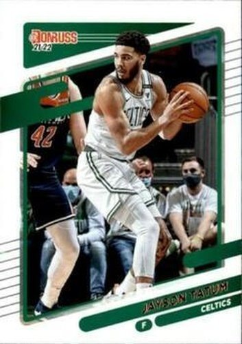 #60 Jayson Tatum - Boston Celtics - 2021-22 Donruss Basketball
