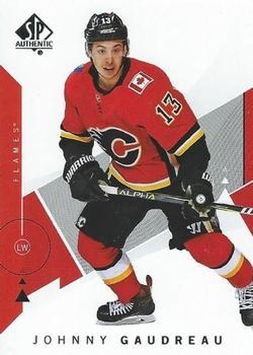 #60 Johnny Gaudreau - Calgary Flames - 2018-19 SP Authentic Hockey
