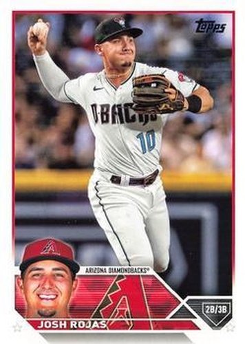 #60 Josh Rojas - Arizona Diamondbacks - 2023 Topps Baseball