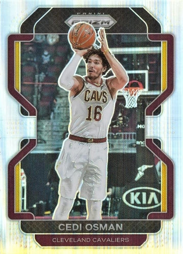 #60 Cedi Osman - Cleveland Cavaliers - 2021-22 Panini Prizm - Silver Basketball