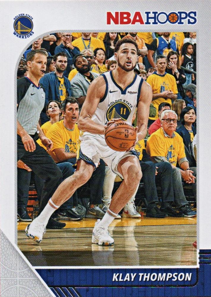 #60 Klay Thompson - Golden State Warriors - 2019-20 Hoops Basketball