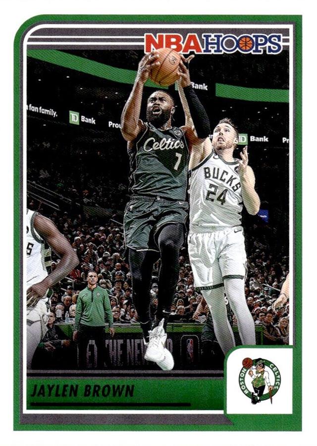 #60 Jaylen Brown - Boston Celtics - 2023-24 Hoops Basketball