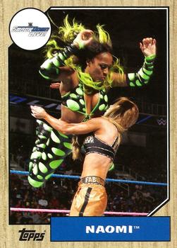 #60 Naomi - 2017 Topps WWE Heritage Wrestling