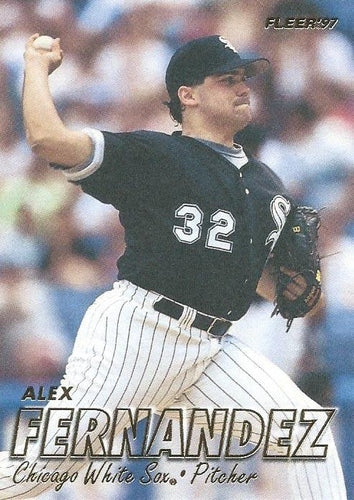 #60 Alex Fernandez - Chicago White Sox - 1997 Fleer Baseball