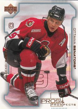 #60 Alexei Yashin - Ottawa Senators - 2000-01 Upper Deck Pros & Prospects Hockey