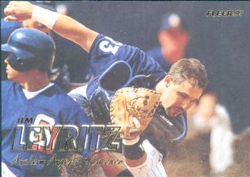#610 Jim Leyritz - Anaheim Angels - 1997 Fleer Baseball