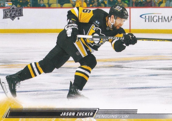 #611 Jason Zucker - Pittsburgh Penguins - 2022-23 Upper Deck Hockey