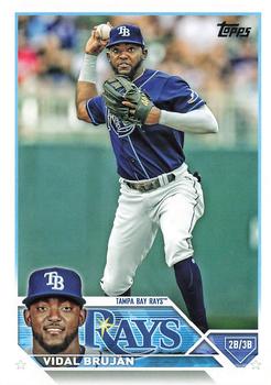 #613 Vidal Bruján - Tampa Bay Rays - 2023 Topps Baseball