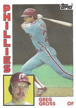 #613 Greg Gross - Philadelphia Phillies - 1984 Topps Baseball