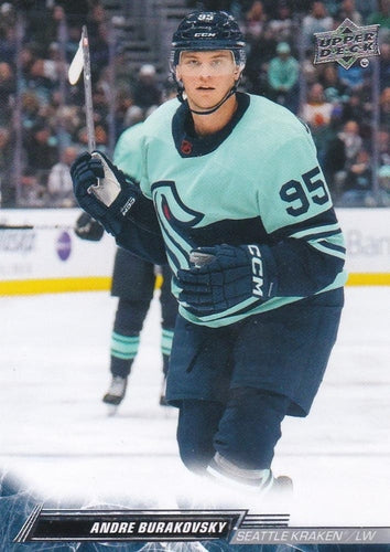 #618 Andre Burakovsky - Seattle Kraken - 2022-23 Upper Deck Hockey