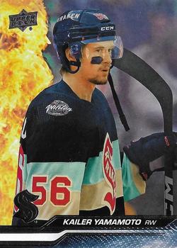 #618 Kailer Yamamoto - Seattle Kraken - 2023-24 Upper Deck Hockey