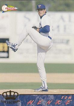 #618 Tom Henke - Texas Rangers - 1994 Pacific Baseball