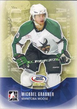 #158 Michael Grabner - Manitoba Moose - 2011-12 In The Game Heroes and Prospects Hockey
