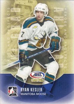 #162 Ryan Kesler - Manitoba Moose - 2011-12 In The Game Heroes and Prospects Hockey