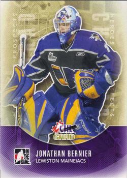 #196 Jonathan Bernier - Lewiston Maineiacs - 2011-12 In The Game Heroes and Prospects Hockey