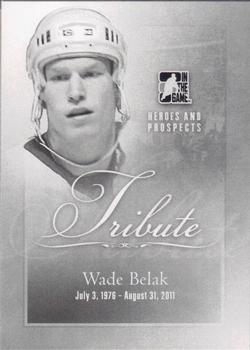 #200 Wade Belak - Nashville Predators - 2011-12 In The Game Heroes and Prospects Hockey