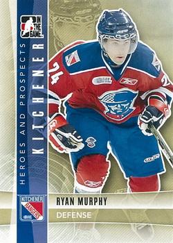 #32 Ryan Murphy - Kitchener Rangers - 2011-12 In The Game Heroes and Prospects Hockey