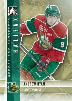 #43 Andrew Ryan - Halifax Mooseheads - 2011-12 In The Game Heroes and Prospects Hockey