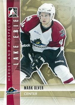 #124 Mark Olver - Lake Erie Monsters - 2011-12 In The Game Heroes and Prospects Hockey
