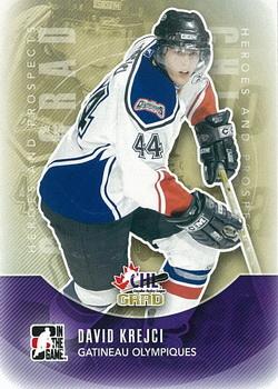 #184 David Krejci - Gatineau Olympiques - 2011-12 In The Game Heroes and Prospects Hockey