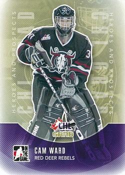 #194 Cam Ward - Red Deer Rebels - 2011-12 In The Game Heroes and Prospects Hockey