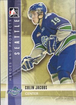 #68 Colin Jacobs - Seattle Thunderbirds - 2011-12 In The Game Heroes and Prospects Hockey