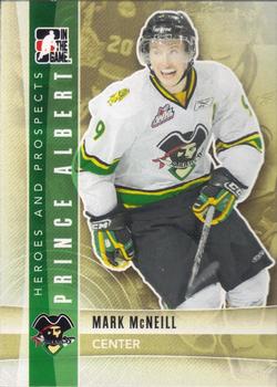 #80 Mark McNeill - Prince Albert Raiders - 2011-12 In The Game Heroes and Prospects Hockey