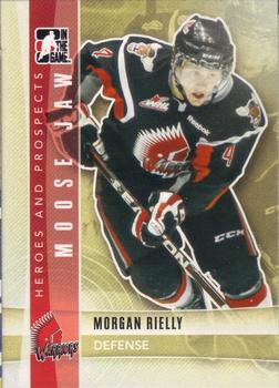 #82 Morgan Rielly - Moose Jaw Warriors - 2011-12 In The Game Heroes and Prospects Hockey