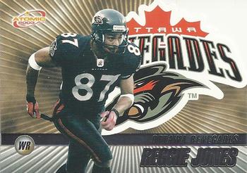 #61 Reggie Jones - Ottawa Renegades - 2003 Pacific Atomic CFL Football