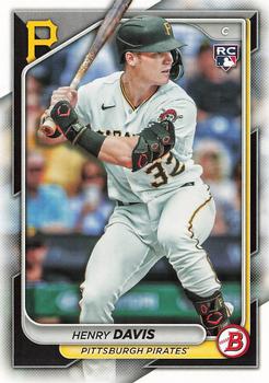 #61 Henry Davis - Pittsburgh Pirates - 2024 Bowman Baseball