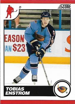 #61 Tobias Enstrom - Atlanta Thrashers - 2010-11 Score Hockey