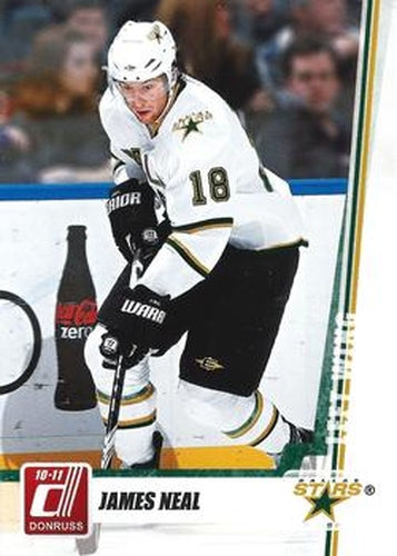 #61 James Neal - Dallas Stars - 2010-11 Donruss Hockey