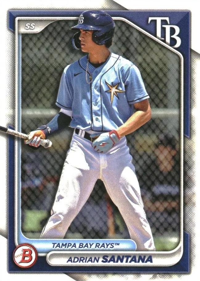 #BP-61 Adrian Santana - Tampa Bay Rays - 2024 Bowman - Prospects Baseball
